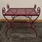 Living Room Set in Wrought Iron, Set of 4 10