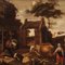 Artiste Flamand, Paysage, Huile sur Panneau, 17ème Siècle, Encadré 15
