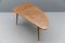 Vintage Table in Copper and Wood, 1950s 4