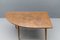 Vintage Table in Copper and Wood, 1950s 10