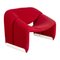 Red F598 Groovy Chair by Pierre Paulin for Artifort, 1960s 8