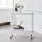 White Bauhaus Trolley by Kristina Dam Studio 6