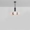 Lámpara colgante Tubular SM 3 en negro de Schwung, Imagen 2