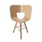 Tria Wood Legs Chair aus Eiche natur von Colé Italia, 2 . Set 2