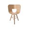 Tria Wood Legs Chair in Natural Oak by Colé Italia, Set of 2, Image 4