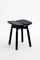 Black Stained Oak Dom Stools by Marcos Zanuso Jr, Set of 2, Image 3