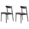 Black Ash Klee Chairs by Sebastian Herkner, Set of 2 1