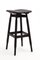 High Black Stained Oak Dom Stools by Marcos Zanuso Jr, Set of 2 3