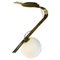 Italian Daphne Brass Pendant Lamp by Esperia, Image 1