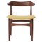 Cow Horn Chair Walnut Vanilla by Warm Nordic, Image 1