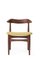 Cow Horn Chair Walnut Vanilla by Warm Nordic 2