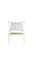 Fauteuil Capri Easy Blanc avec Coussin d'Assise par Cools Collection 3