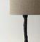 Abstrakte Schüssel Lampe aus Holz von Atelier Monochrome 3