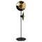 Cometa Stehlampe in Gold Fractale von Radar 1