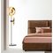 Cometa Floor Lamp in Gold Fractale by Radar 12