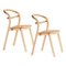 Kastu Oak Chairs by Made by Choice, Set of 2 1
