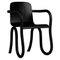 Silla de comedor Kolho en negro natural de Made by Choice, Imagen 1