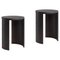 Tabourets Airisto Stained Black par Made by Choice, Set de 2 1