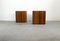 Nightstands in Walnut by by Tobia & Afra Scarpa for Maxalto, Italy, 1970s, Set of 2 1