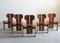 Five Africa Dining Chair Chair by Tobia & Afra Scarpa for Maxalto Artona, Italy, 1970s, Set of 5, Image 1