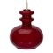 Red Pendant Lamp from Peill & Putzler 5