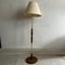 Mid-Century Teak and Gold Chrome Finish Floor Light, 1960s 9