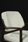 Mid-Century Modern Scandinavian Teak White Armchair Domus by Inge Andersson for Bröderna Andersson, 1960s 16