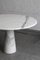 Mesa de comedor redonda de estilo de Angelo Mangiarotti, Italia, años 70, Imagen 14