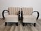 Cocktail Armchairs by Jindřich Halabala, 1950s, Set of 2 13