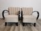 Cocktail Armchairs by Jindřich Halabala, 1950s, Set of 2, Image 13