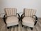 Cocktail Armchairs by Jindřich Halabala, 1950s, Set of 2, Image 9