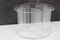Mesa vintage grande de vidrio acrílico, años 70, Imagen 1
