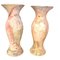 Italian Hand-Painted Ceramic Vases with Bird Motif by Anna Silvertta, Set of 2 3