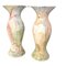 Handbemalte Italienische Keramikvasen mit Vogelmotiv von Anna Silvertta, 2er Set 1