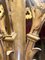 Lampadario grande revival gotico, Italia, in bronzo dorato e smaltato a 12 candele, XIX secolo, Immagine 10