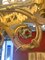 Großer italienischer Neugotik Kronleuchter aus vergoldeter Bronze und emailliertem 19. Jh. 18