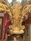 Großer italienischer Neugotik Kronleuchter aus vergoldeter Bronze und emailliertem 19. Jh. 11