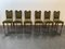 Art Chairs from Jaque Klein, 1940s, Set of 6, Image 2