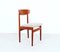 Danish Teak Dining Chairs from Viborg Stolefabrik, 1960s, Set of 4 3