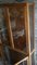 Vitrina vintage Art Déco plana con frente esmaltado de cuatro puertas y laterales esmaltados de nogal con 5 estantes de vidrio, años 30, Imagen 10