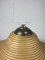 Brass and Pencil Reed Rattan Table Lamp, Italy, 1970s 3