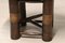 Open Coffee Table in Oak by Charles Dudouyt, 1940s 11