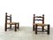 Brutalist Children Chairs in the style of Charles Dudouyt, 1960s , Set of 2 4