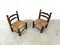 Brutalist Children Chairs in the style of Charles Dudouyt, 1960s , Set of 2 2