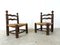 Brutalist Children Chairs in the style of Charles Dudouyt, 1960s , Set of 2, Image 6