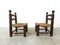 Brutalist Children Chairs in the style of Charles Dudouyt, 1960s , Set of 2, Image 3