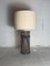 Large Pencil Reed Rattan Bamboo Pillar Lamp Table from Vivai Del Sud, Italy, 1970s 6