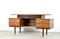 Walnut Floating Top Desk from Austinsuite, 1950s 1