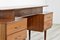 Walnut Floating Top Desk from Austinsuite, 1950s 2