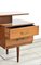 Schwebender Schreibtisch aus Nussholz von Austinsuite, 1950er 4
